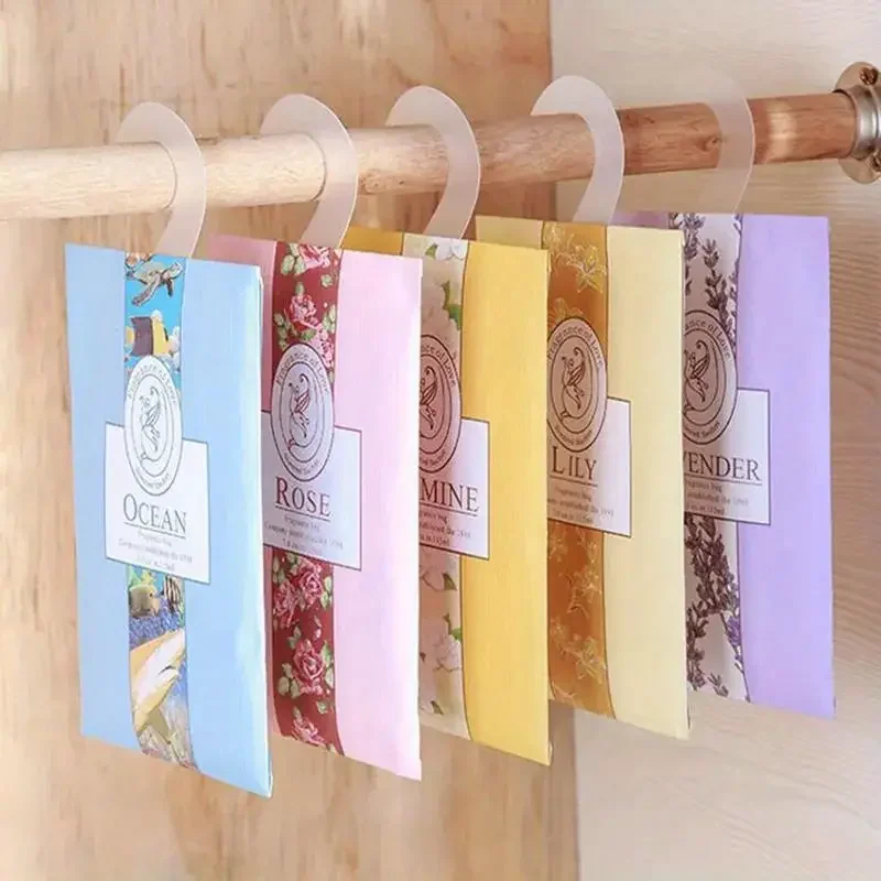 Home Fragrance Sachet - 5/6 قطعة رائحة البخور ديكور معلق