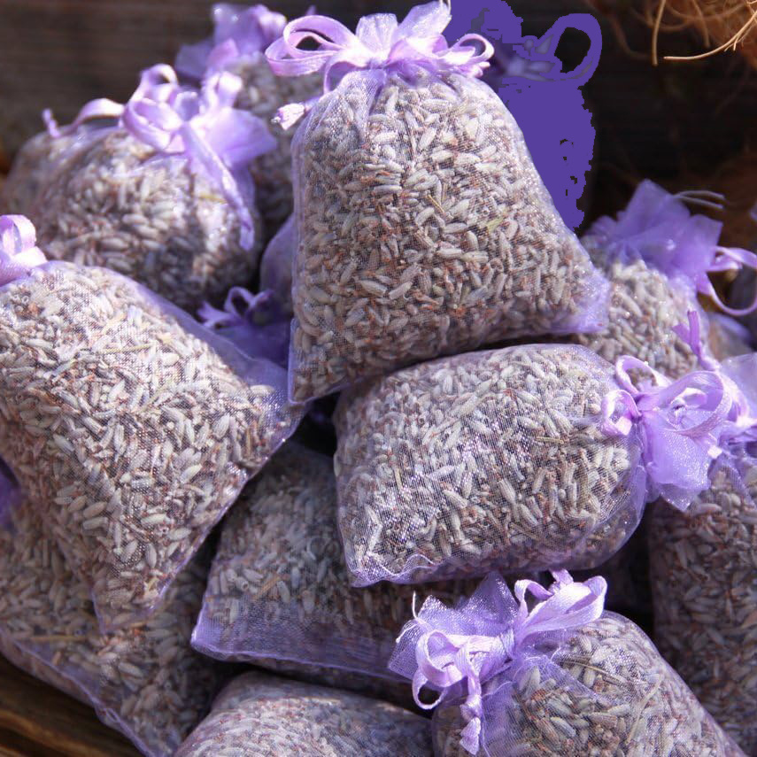 Home Fragrance Sachet - 10 قطع من أكياس اللافندر الطبيعية