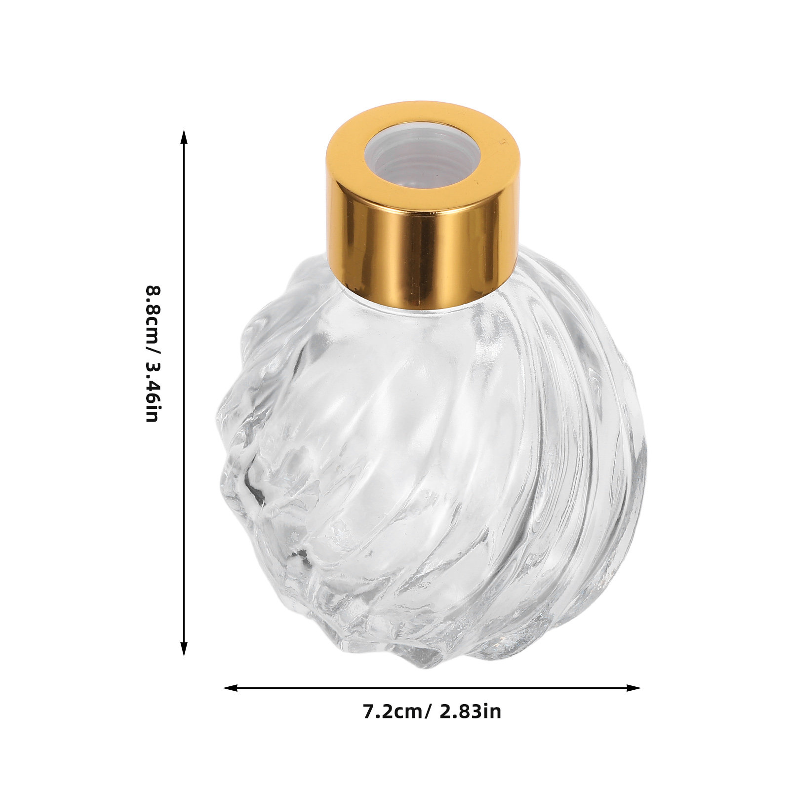 زجاجتان شفافتان بسعة 100 مل مص - مراجعة Home Fragrance Leather Diffuser وسعره