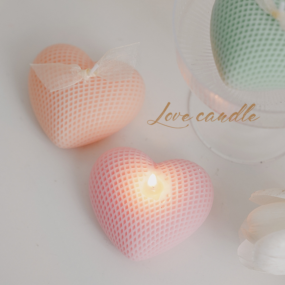 شمعة معطرة مخصصة على شكل قلب ل - مراجعة Home Fragrance Candles وسعره