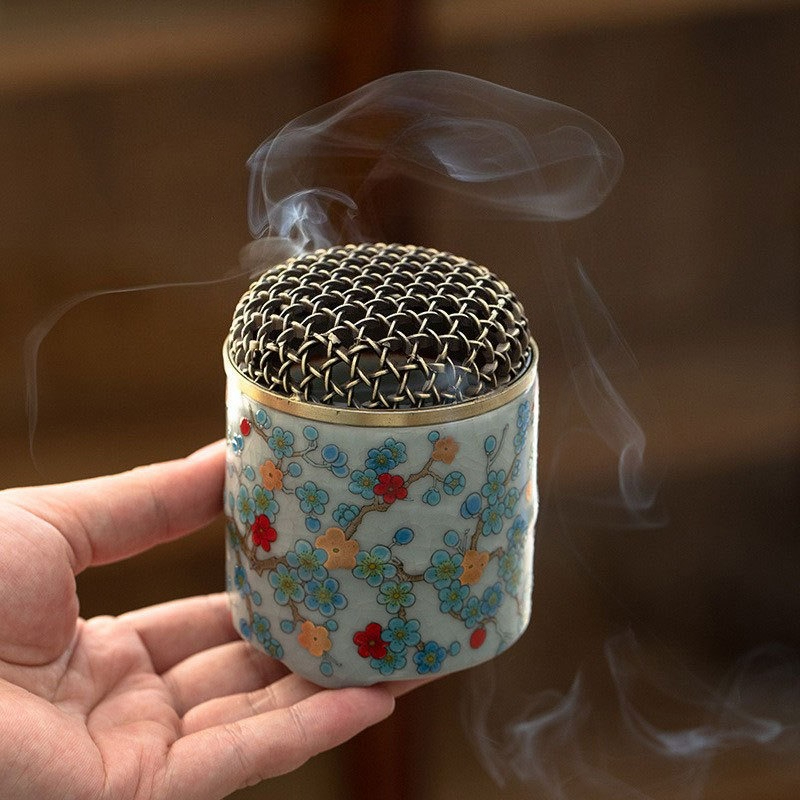 الرجعية رو فرن السيراميك مبخرة - مراجعة Home Fragrance Candles وسعره