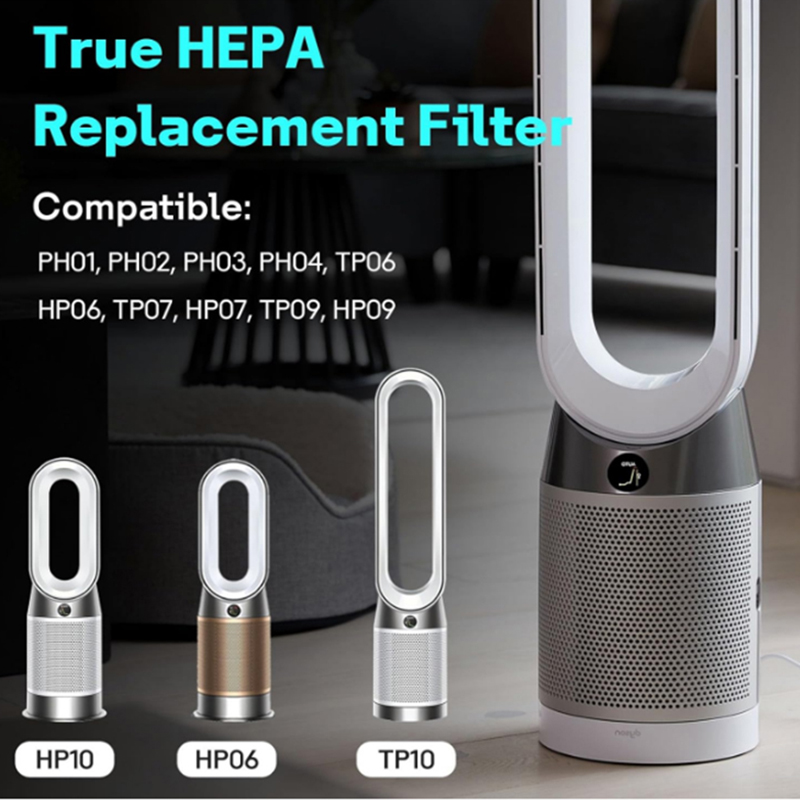 فلتر HEPA حقيقي متوافق مع أجهز - مراجعة Dyson Fan Tp07 وسعره