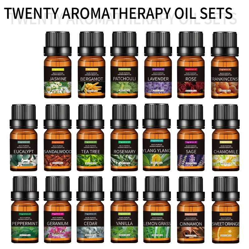 مجموعة من 20 نوعًا من الزيوت ا - مراجعة Home Fragrance Set وسعره