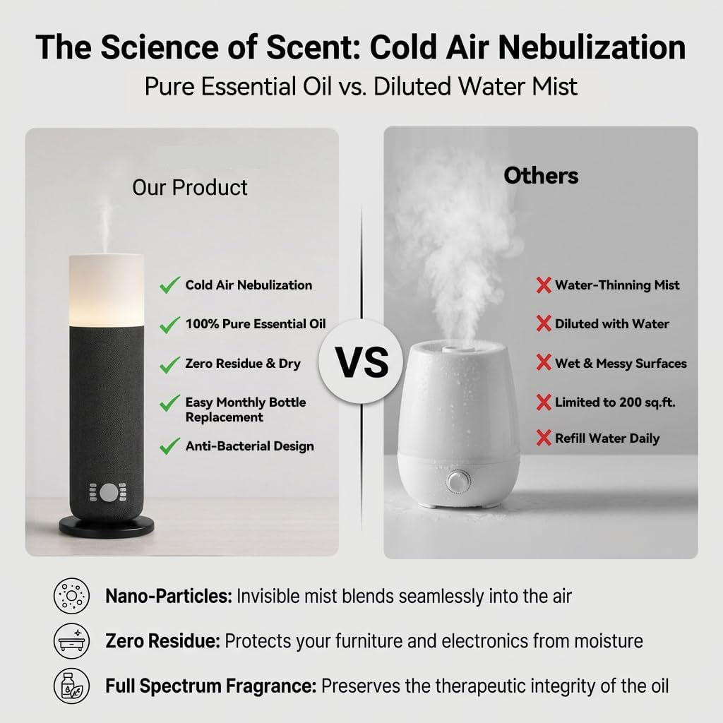 جهاز نايمستي لنشر العطور سعة 1 - مراجعة Home Fragrance Hotel Collection وسعره